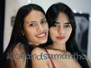 Kloeandsamantha