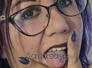 Sanasays