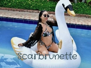 Scarbrunette